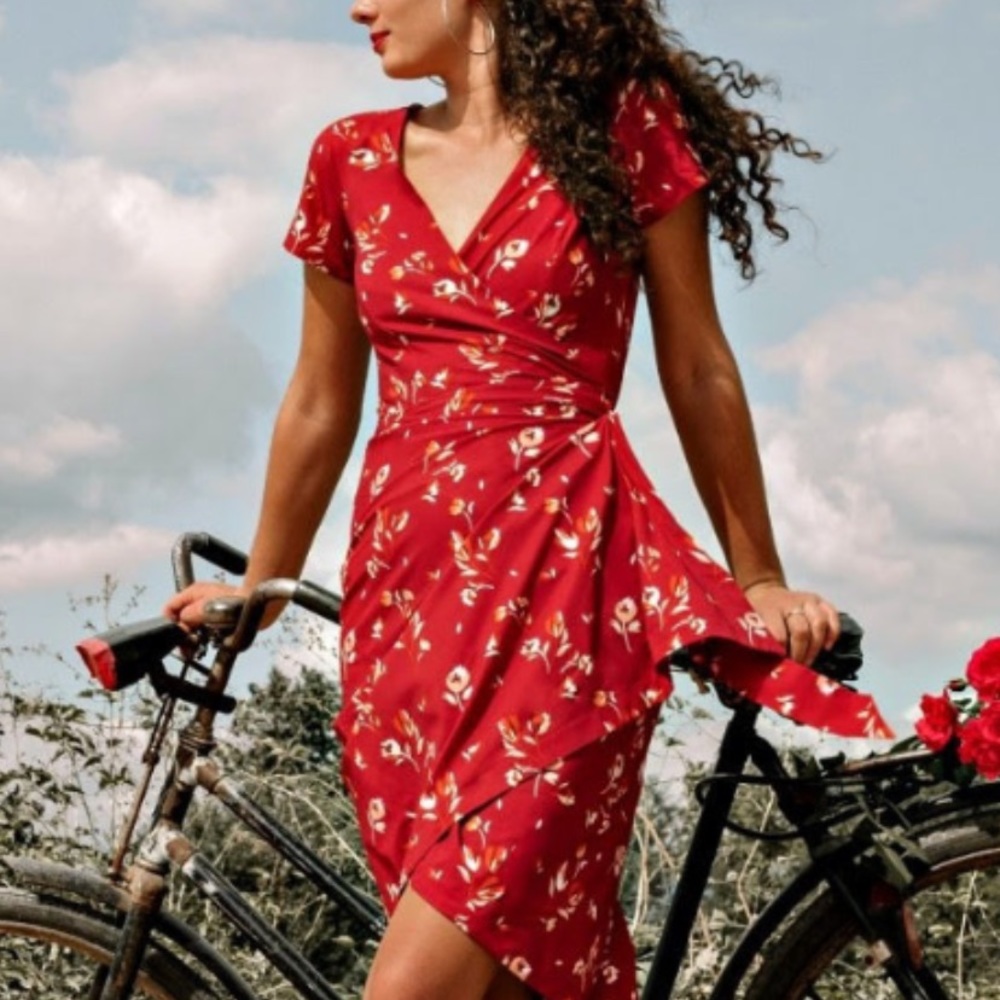 Kosan travel wrap dress